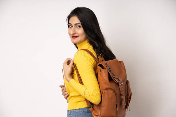 istock Smiling student with backpack stock photo 1462634713