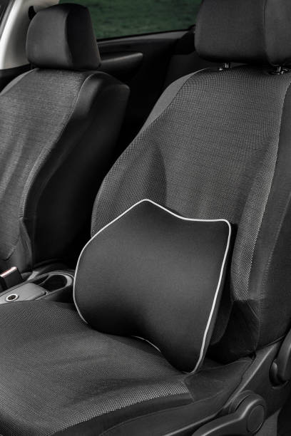 istock A soft pillow for the lower back and neck in the car 1462637187