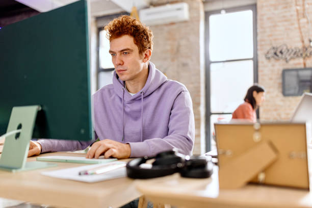 istock Businessman working in the office 1462638001