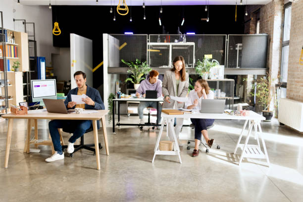 istock People working in the coworking space 1462639984