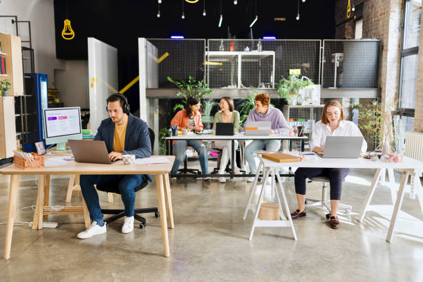 istock Coworkers working in the office 1462640512