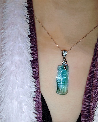 Tourmaline pendant