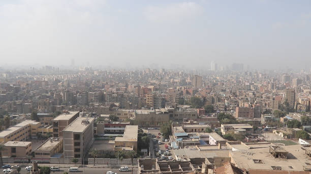 istock Dusty old Cairo cityscape, Egypt 1462644796