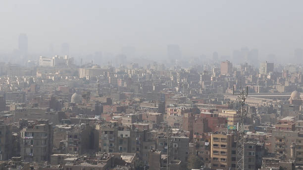 istock Dusty old Cairo cityscape, Egypt 1462644804