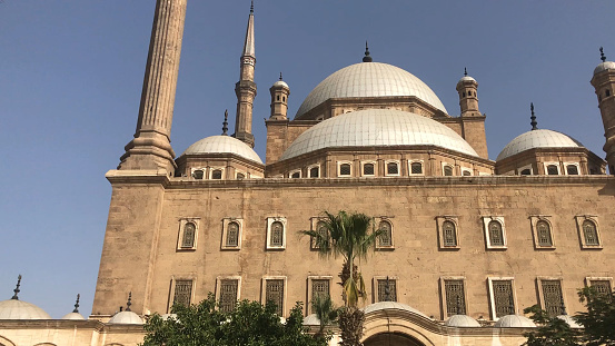 Mosque of Muhammad Ali is one of the landmarks and tourist attractions of Cairo.