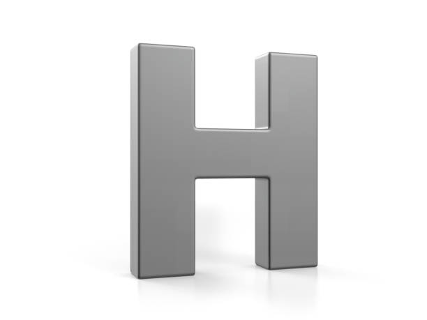 istock Car paint letter H 1462647434