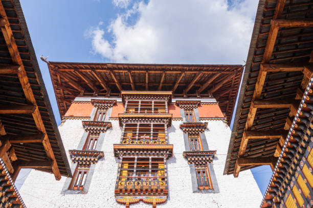 istock Interior of Paro Dzong 1462647539