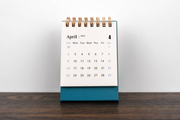 istock April 2023 desk calendar 1462655456