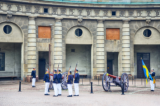 The Changing of the Royal Guard ceremony at the Royal Palace