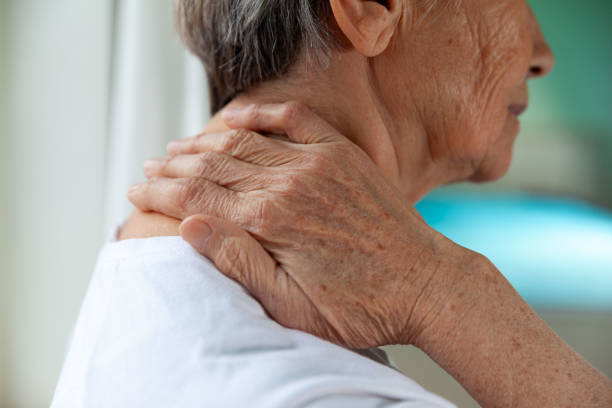 istock Close up neck pain 1462667790