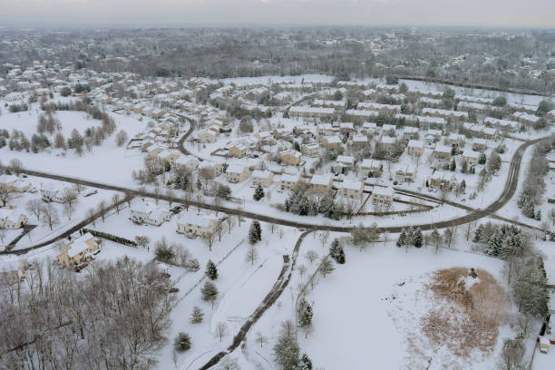 istock There is nothing quite like watching a small American town shivering in the snow during a severe winter in South Carolina after it has been hit with a heavy snowfall 1462668444