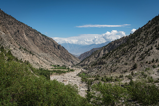 Fairy Meadows Road towards Nanga Parbat Base Camp, Pakistan