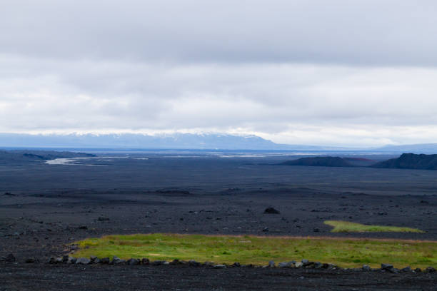 istock Desolate landscape from Kverfjoll area, Iceland panorama 1462688701