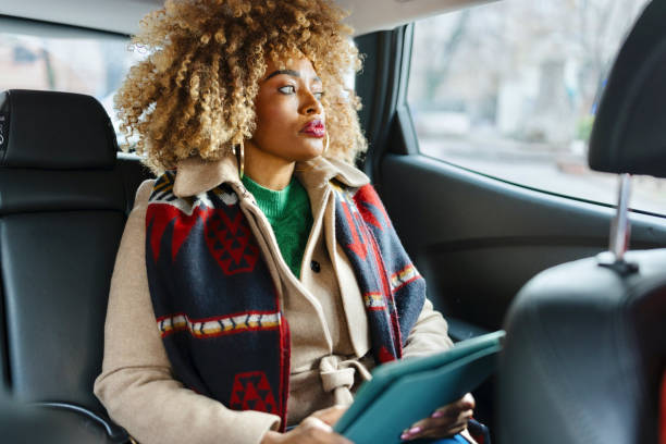 istock African woman traveling in a car 1462688921