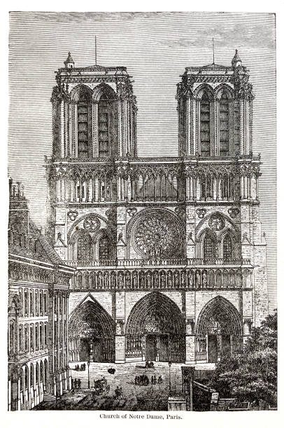 istock Notre Dame Church of Paris 1899 1462700826