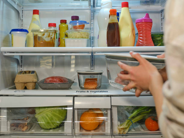 istock Food Stored Safely in a Refrigerator 1462726229