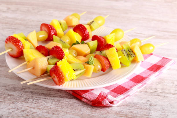 istock Fruit Skewers fun and healthy 1462726526