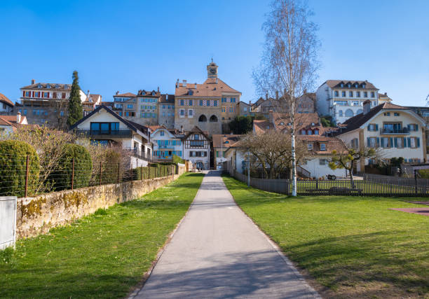 istock The cityscape of Murten - Morat 1462729143