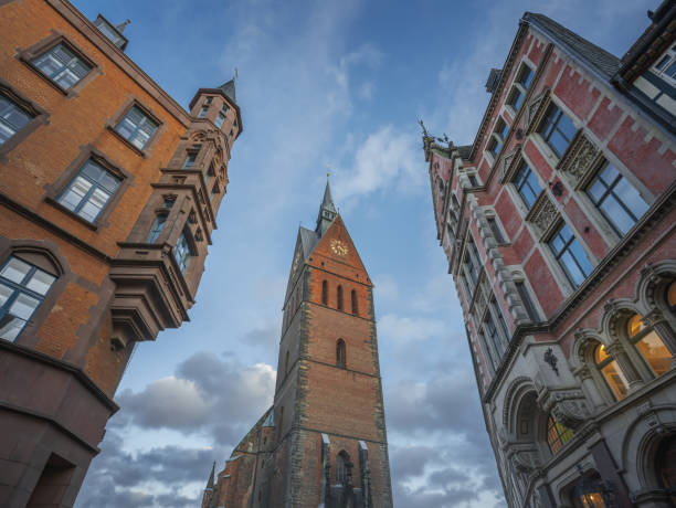 istock Market Church (Marktkirche) Tower - Hanover, Lower Saxony, Germany 1462731762
