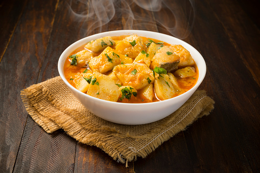 Stewed Cod Stewed Cod Stock Photo - Download Image Now - Casserole, Cod, Color ...