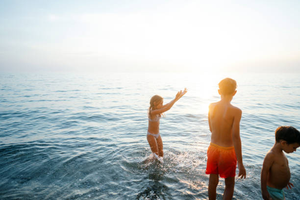 istock Happy moments at the beach 1462769121