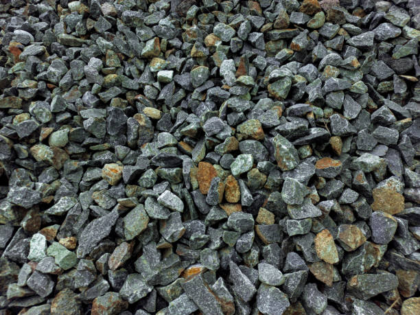 istock Stone pebbles texture background for interior exterior decoration and industrial construction concept design. 1462782440