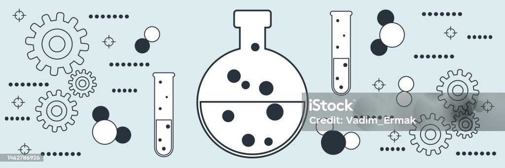 Science Analysis Vector Science Research Vector Concept Stock Illustration - Download Image Now ...