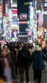 Night Timelapse Of Crowded Japanese People Asian Traveler Walk At Night Timelapse Of Crowded Japanese People Asian Traveler Walk At