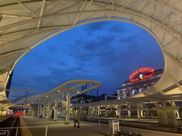 Photo of Union Station Night lights