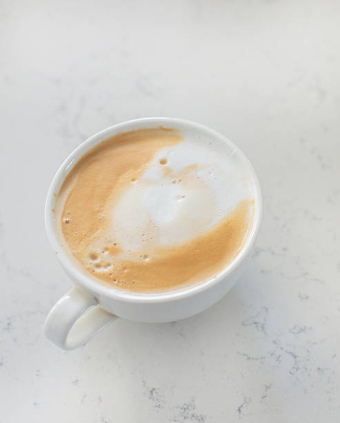 istock Big white cup of cappuccino coffee 1462815310