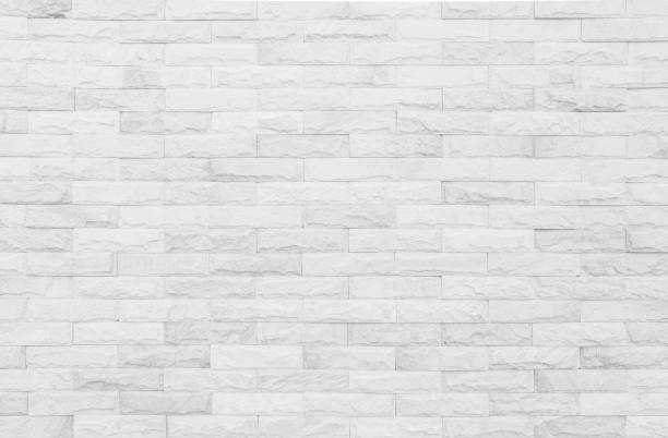 istock White grunge brick wall texture background for stone tile block painted in grey light color wallpaper modern interior and exterior and room backdrop design 1462826683