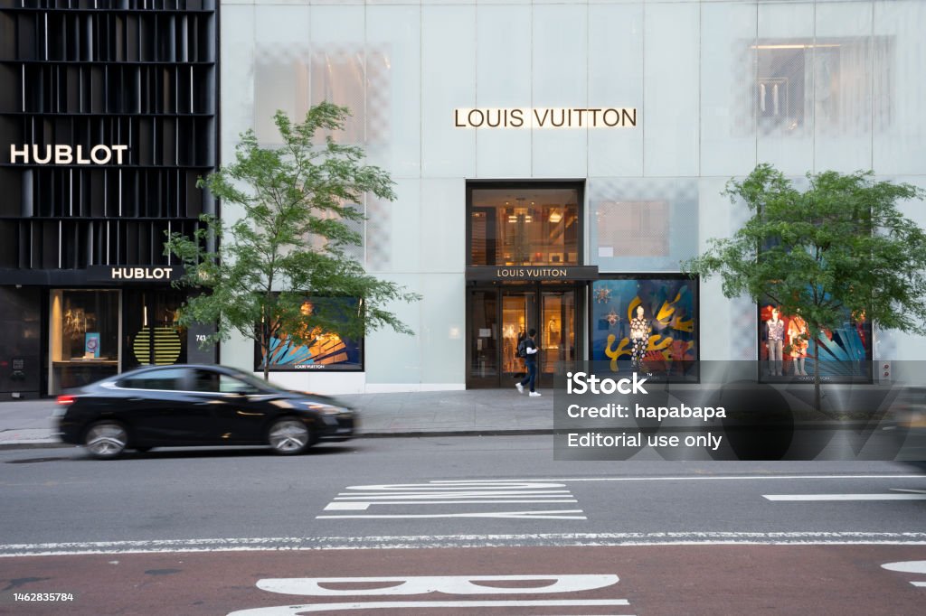 Lvmh Louis Vuitton And Hublot Stock Photo - Download Image Now - Moet  Hennessy Louis Vuitton, Purse, Luxury - iStock