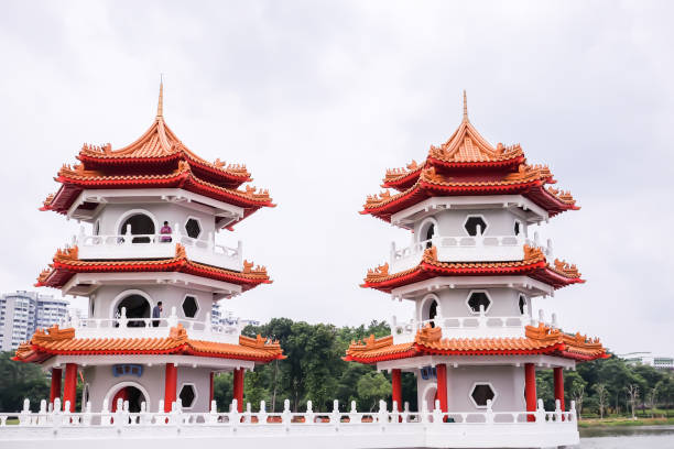 istock Temple at Singapore Chinese Garden 1462847799