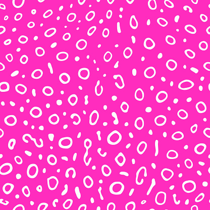 Pink Animal Print. Pink Manta Ray seamless pattern. White rings animal pattern. animal skin background. good for fabric, dress, swimwear, bikini, resort wear, fashion design, textile, wallpaper.