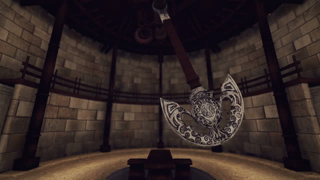 Pendulum Sword animation in 3D