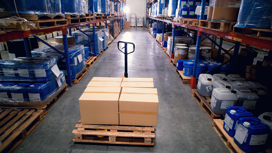 Interior high rack warehouse  , warehouse logistic or distributor business