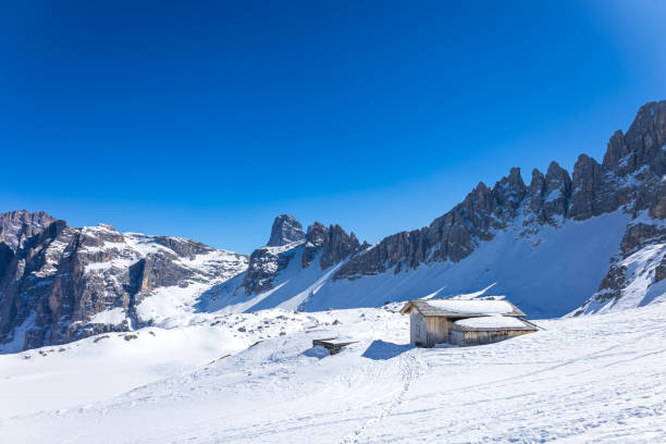istock Sexten dolomites in a winter day 1462917464
