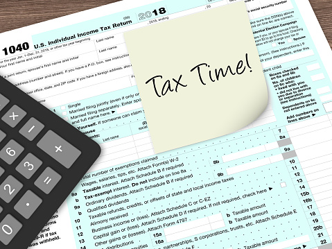 Tax form calculator planning audit finance