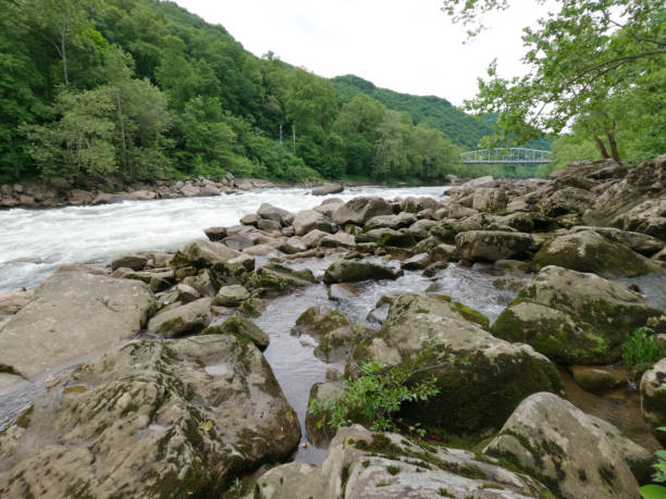 istock Old bridge at the New River Gorge, WV 1462936382