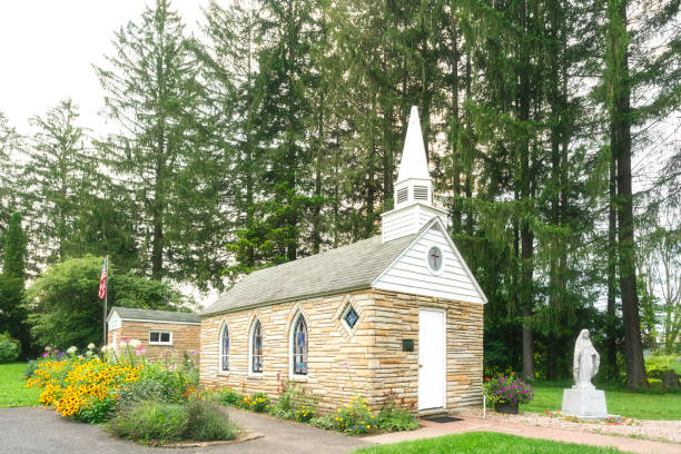 Lady of the Pines, tiniest church in America, West Virginia, USA