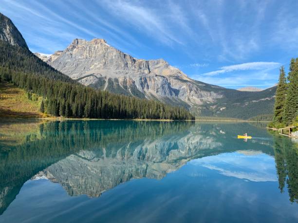 istock Emerald Lake, Mountains, and Mirrored Landscape 1462937441