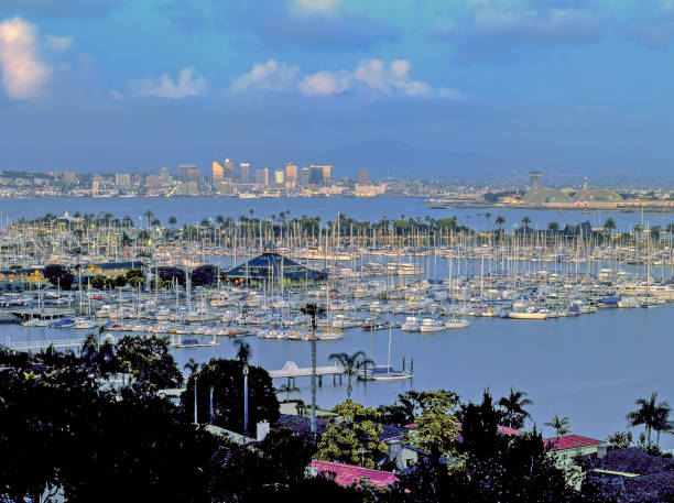 istock Downtown Sand Diego with Shelter Island 1462948578