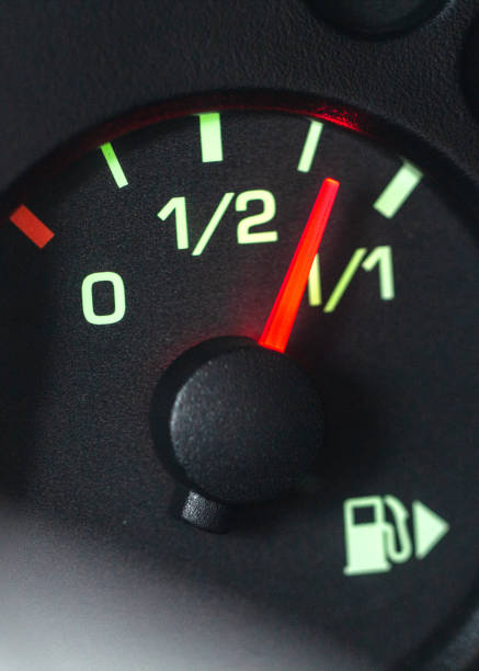 istock Full tank. Fuel level indicator in the car 1462953026