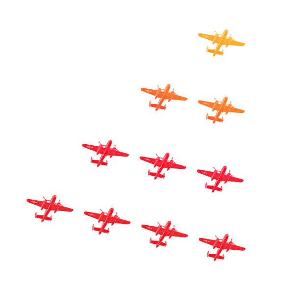 Free Stock Photo of Group of Fighter Jets in Formation Flying Through ...