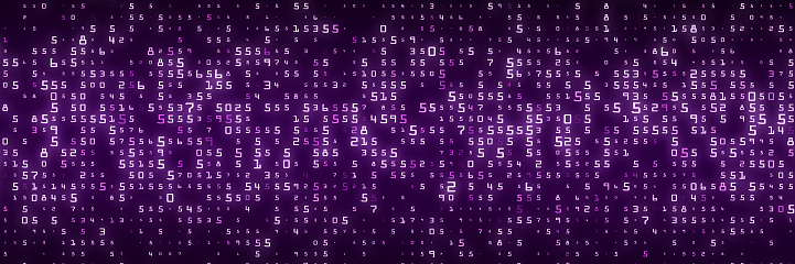 Purple Coding Backround Digital Background Purple Matrix Coding Or Hacking Concept Abstract ...