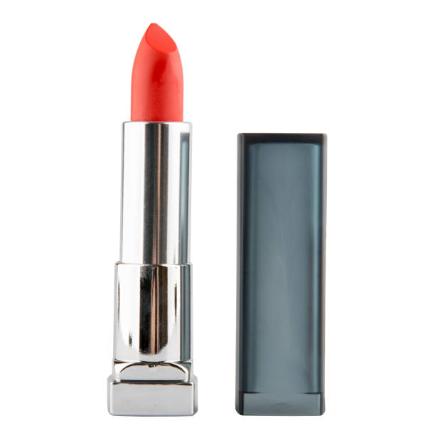 istock Open lipstick in a plastic case on a white background Cosmetics. Beauty concept. 1462955327
