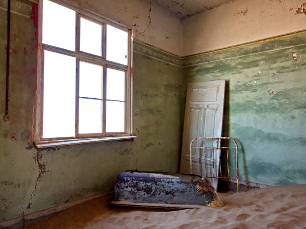 istock Apartment full of sand during the day in Namibia 1462969049