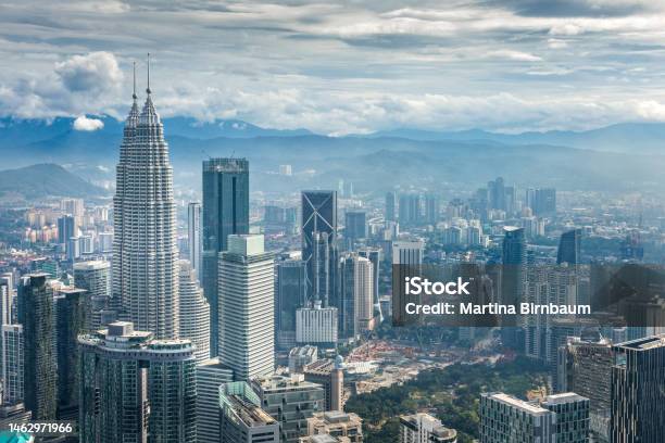 Panoramic View Over The City Of Kuala Lumpur Malaysia Stock Photo - Download Image Now