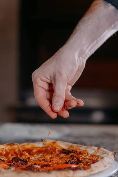 istock Pizza Art. The process of making pizza. making pizza 1462978254