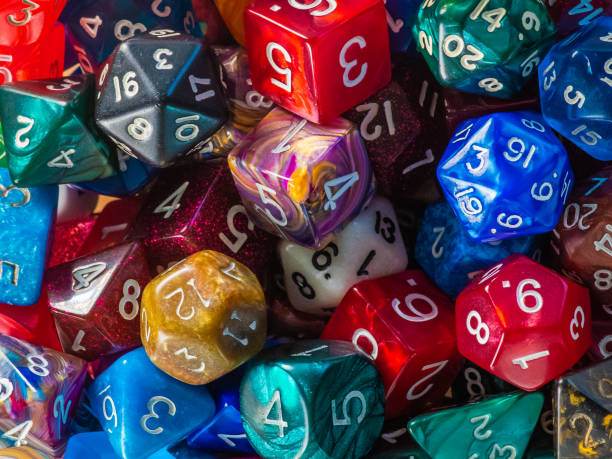 istock Bunch of colorful dice 1462980013